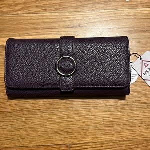 Purple Mundi Leather Wallet